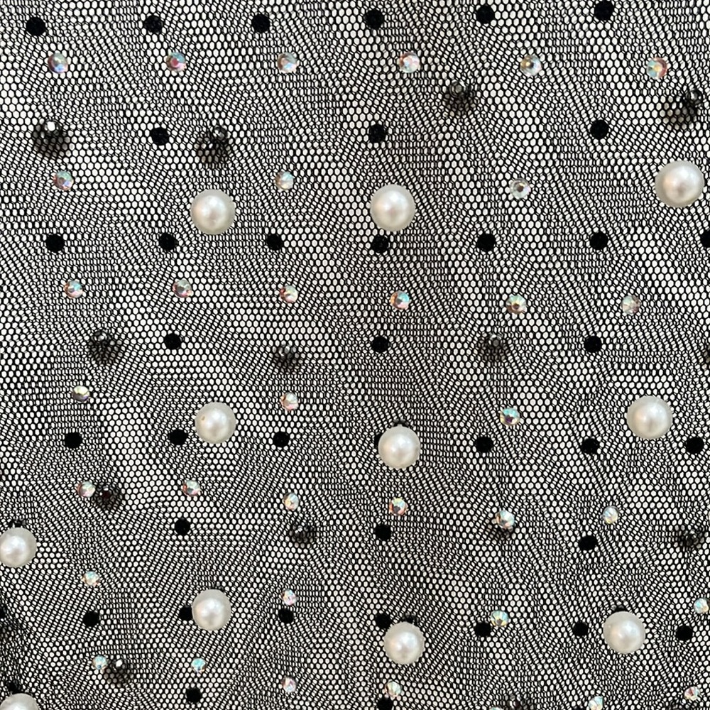 Pearl & Rhinestone Embellished Top - Picture 8 of 9